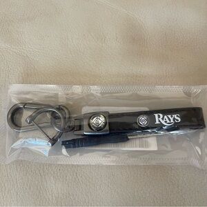 Tampa Bay RAYS Keychain Strap with Metal Clip